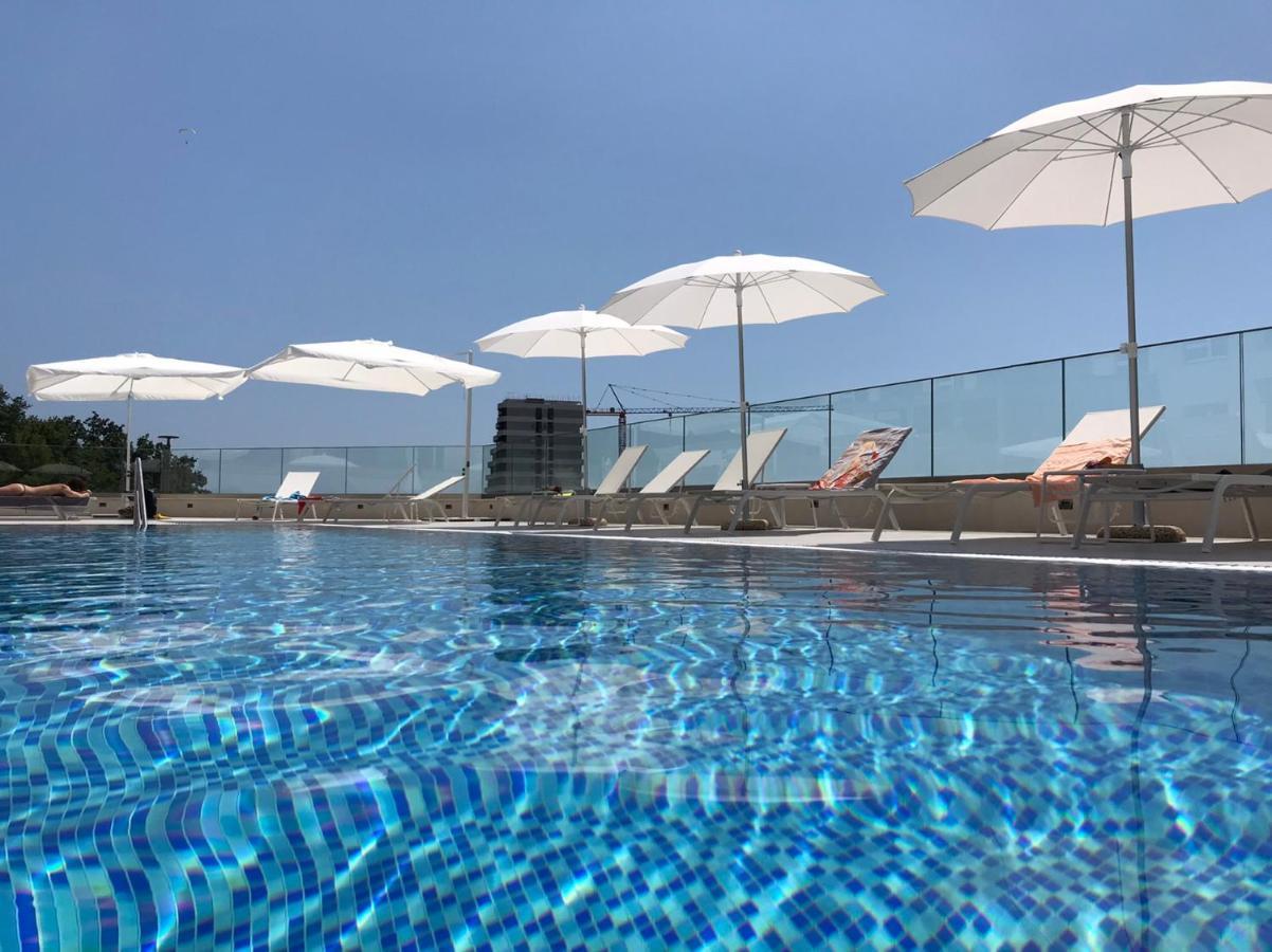 Comfort Studio With Sea View And Swimming Pool Бечичи Экстерьер фото