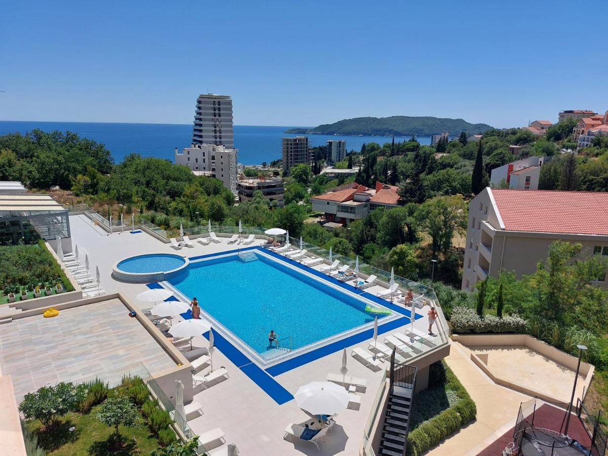 Comfort Studio With Sea View And Swimming Pool Бечичи Экстерьер фото